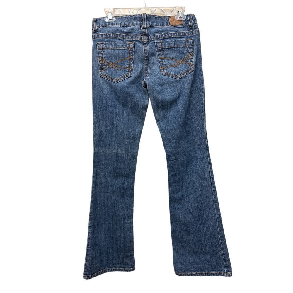 Vintage Aeropostale‎ Women's Skinny Flare 5/6R Jeans Y2K Grunge Work Minimalist